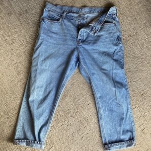 Size 14 Old Navy Button Fly Boyfriend Jeans